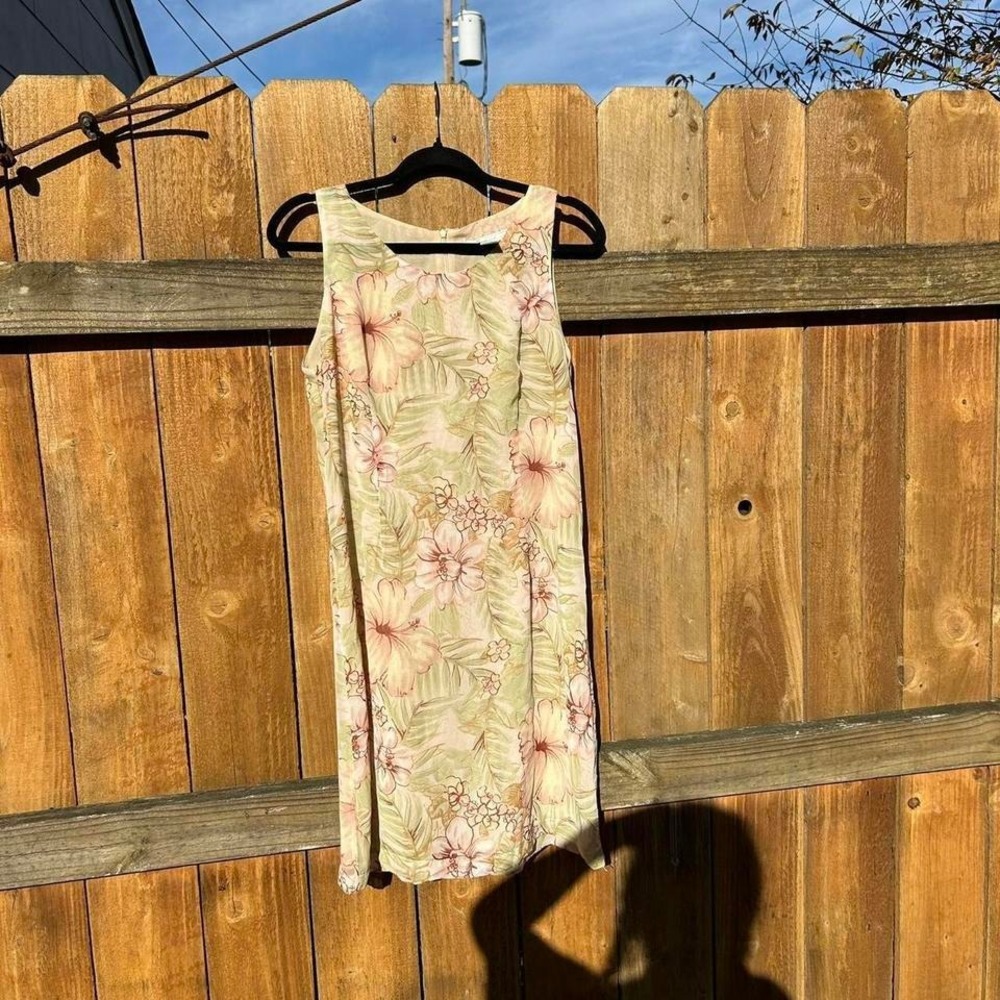 Pineapple moon‎ size small dress spring summer vintage floral beach